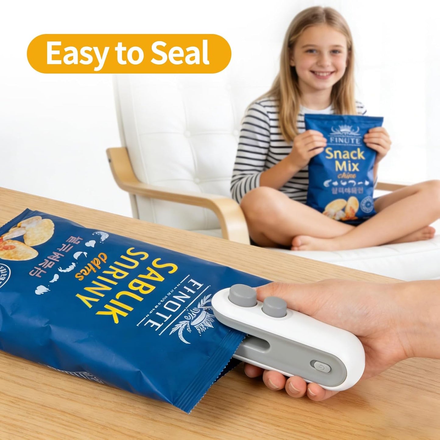 Today's Final Offer — Last Day! | 👉Billhol ® Mini Vacuum Sealer: Ideal for food storage—keeps snacks, meat, and fruit fresh for longer, preventing waste and spoilage.