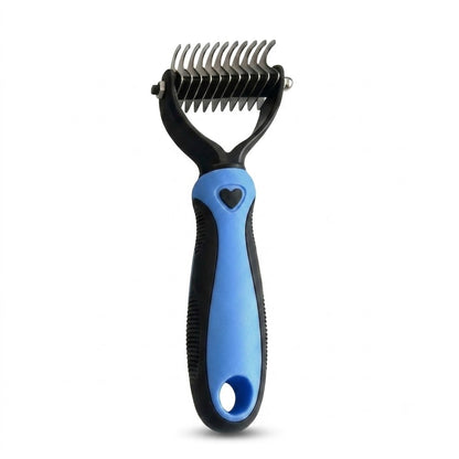 Limited-Time Offer | 🐶🐱Billhol® Double-Sided Pet Grooming Comb – Gentle Detangling & Shedding Tool for Dogs & Cats