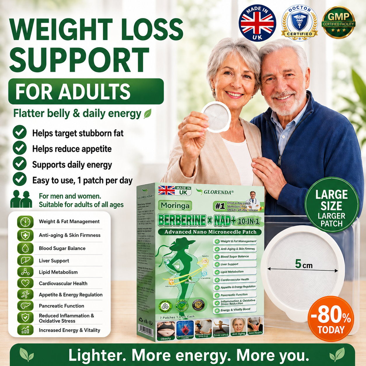 🇬🇧𝑶𝒇𝒇𝒊𝒄𝒊𝒂𝒍 𝑺𝒕𝒐𝒓𝒆  |🍀𝐇𝐞𝐚𝐥𝐫𝐢𝐳𝐞® 𝙈𝒐𝒓𝒊𝒏𝒈𝗮 · 𝗕𝗲𝗿𝗯𝐞𝐫𝐢𝐧𝙚 × 𝙉𝑨𝑫+ 𝟏𝟎-𝙞𝙣-𝟏 𝘼𝒅𝒗𝒂𝒏𝒄𝒆𝐝 𝐍𝐚𝐧𝙤 𝙈𝙞𝙘𝙧𝙤𝙣𝒆𝒆𝒅𝒍𝐞 𝐏𝐚𝐭𝙘𝙝(𝐉𝐮𝐬𝐭 𝐨𝐧𝐜𝐞 𝐚 𝐝𝐚𝐲, 𝐯𝐢𝐬𝐢𝐛𝐥𝐞 𝐜𝐡𝐚𝐧𝐠𝐞𝐬 𝐢𝐧 𝟕 𝐝𝐚𝐲𝐬） ✅ 𝐅𝐨𝐫 𝐨𝐛𝐞𝐬𝐢𝐭𝐲, 🅛🅞🅞🅢🅔 🅢🅚🅘🅝,𝐝𝐢𝐚𝐛𝐞𝐭𝐞𝐬, 𝐬𝐥𝐞𝐞𝐩 𝐚𝐩𝐧𝐞𝐚, 𝐣𝐨𝐢𝐧𝐭 𝐢𝐬𝐬𝐮𝐞𝐬, 𝐚𝐧𝐝 𝐦𝐨𝐫𝐞