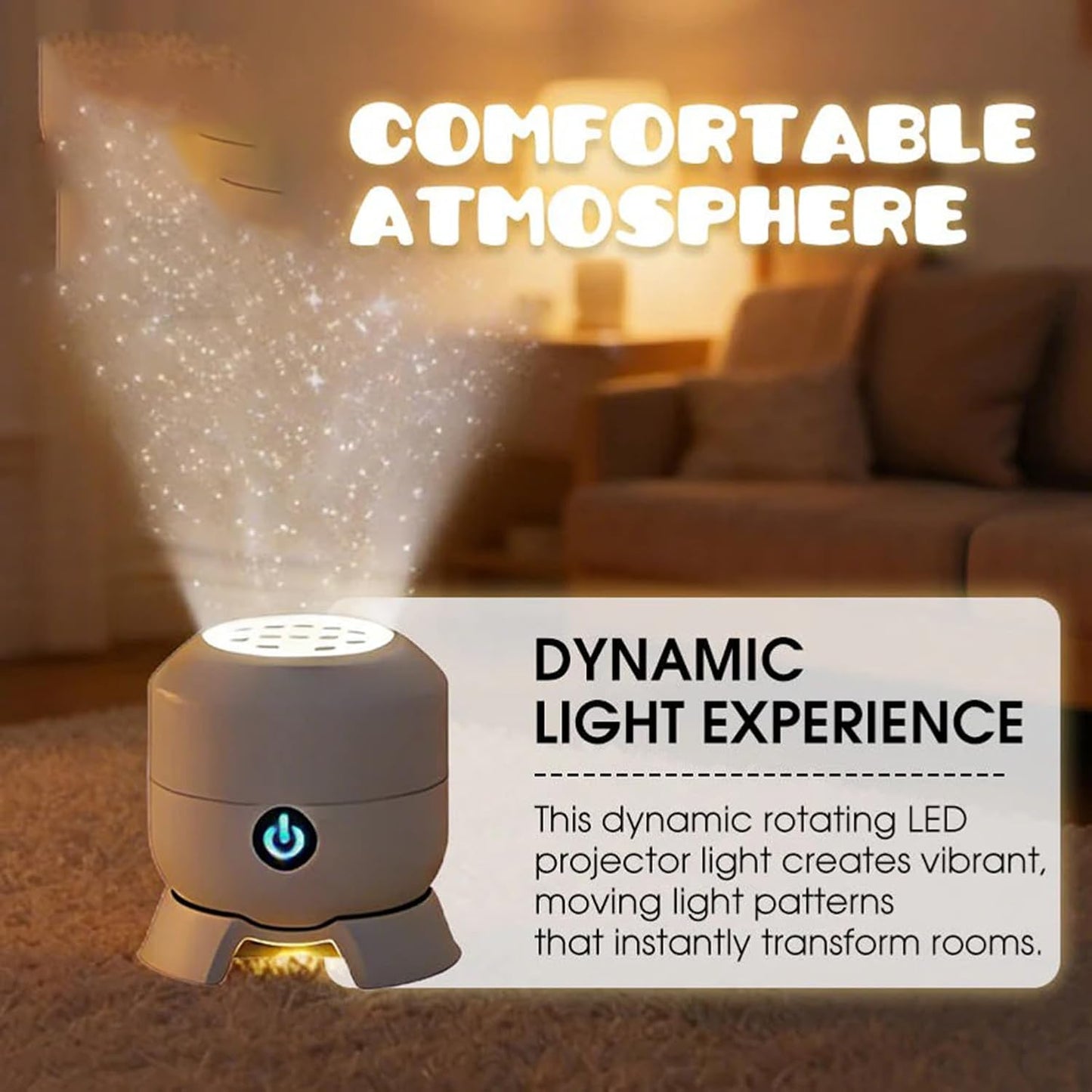 Last day 70%off🔥丨REBYIPO® Night Light Projector — Smart 5D Holographic Starry Sky & Ocean Projector 🌠