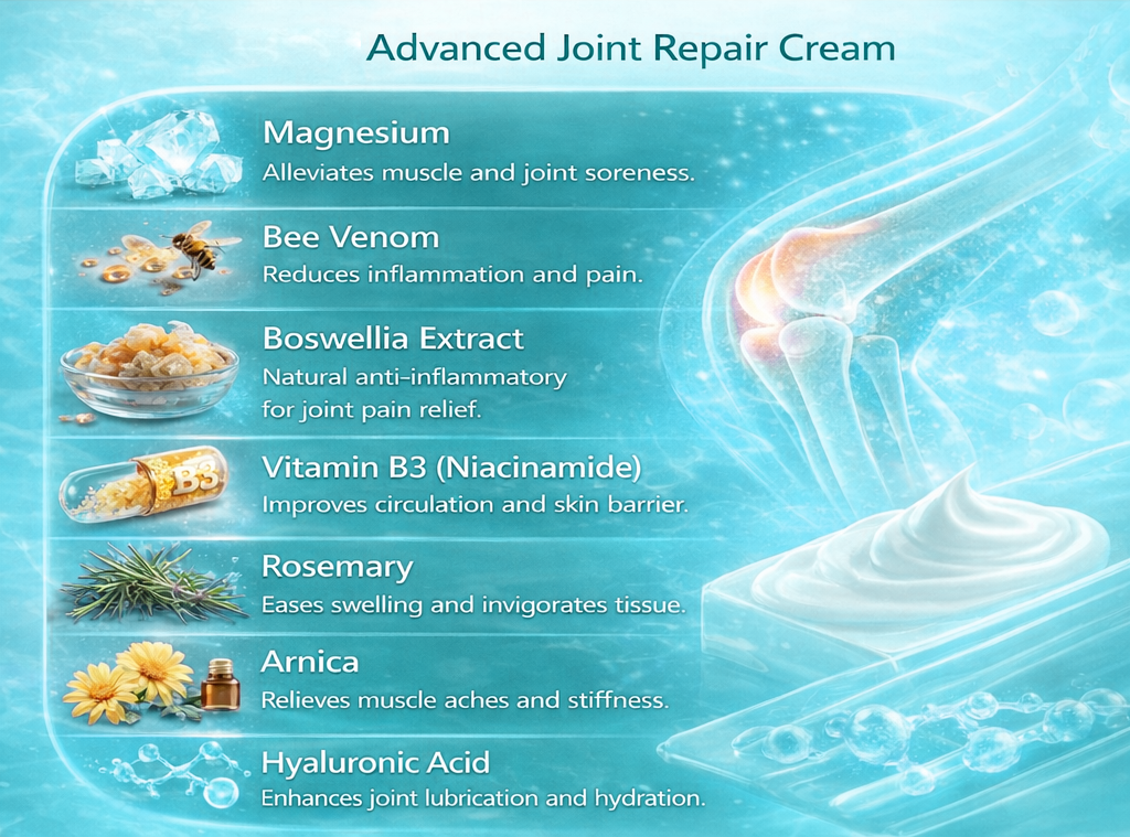 [New Year Special Offer] CureVivo® Pain Relief& Repair Lotion👩‍⚕️For Muscle, Joint & Nerve Pain