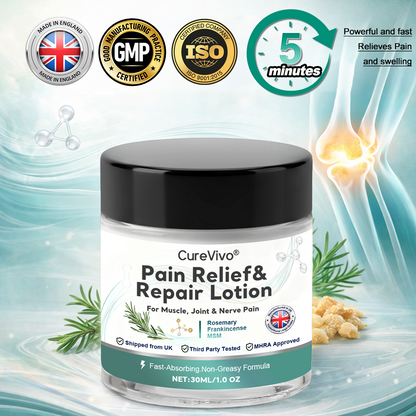 [New Year Special Offer] CureVivo® Pain Relief& Repair Lotion👩‍⚕️For Muscle, Joint & Nerve Pain