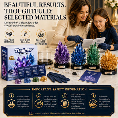 💥Save 50% Today | Toaimer® CrystalGenesis — Grow Your Own Luxury Crystal Jewelry💎
