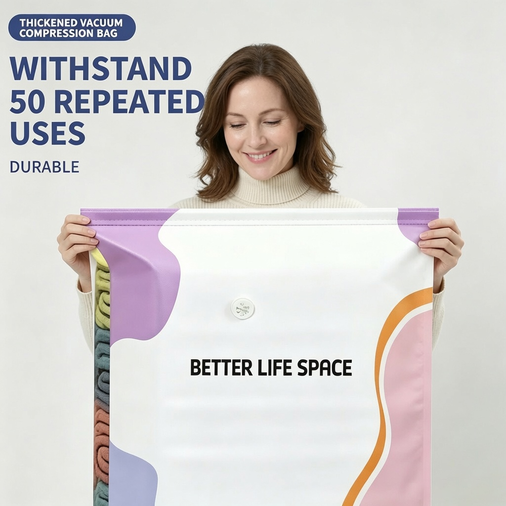 🚚Last day: 78% off丨FREE SVOZK® No-Pump 3D Vacuum Storage Bags