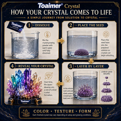 💥Save 50% Today | Toaimer® CrystalGenesis — Grow Your Own Luxury Crystal Jewelry💎
