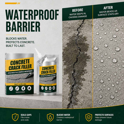 🔥 50% OFF | SVOZK® Waterproof Concrete Crack Filler & Sealant 🛠️