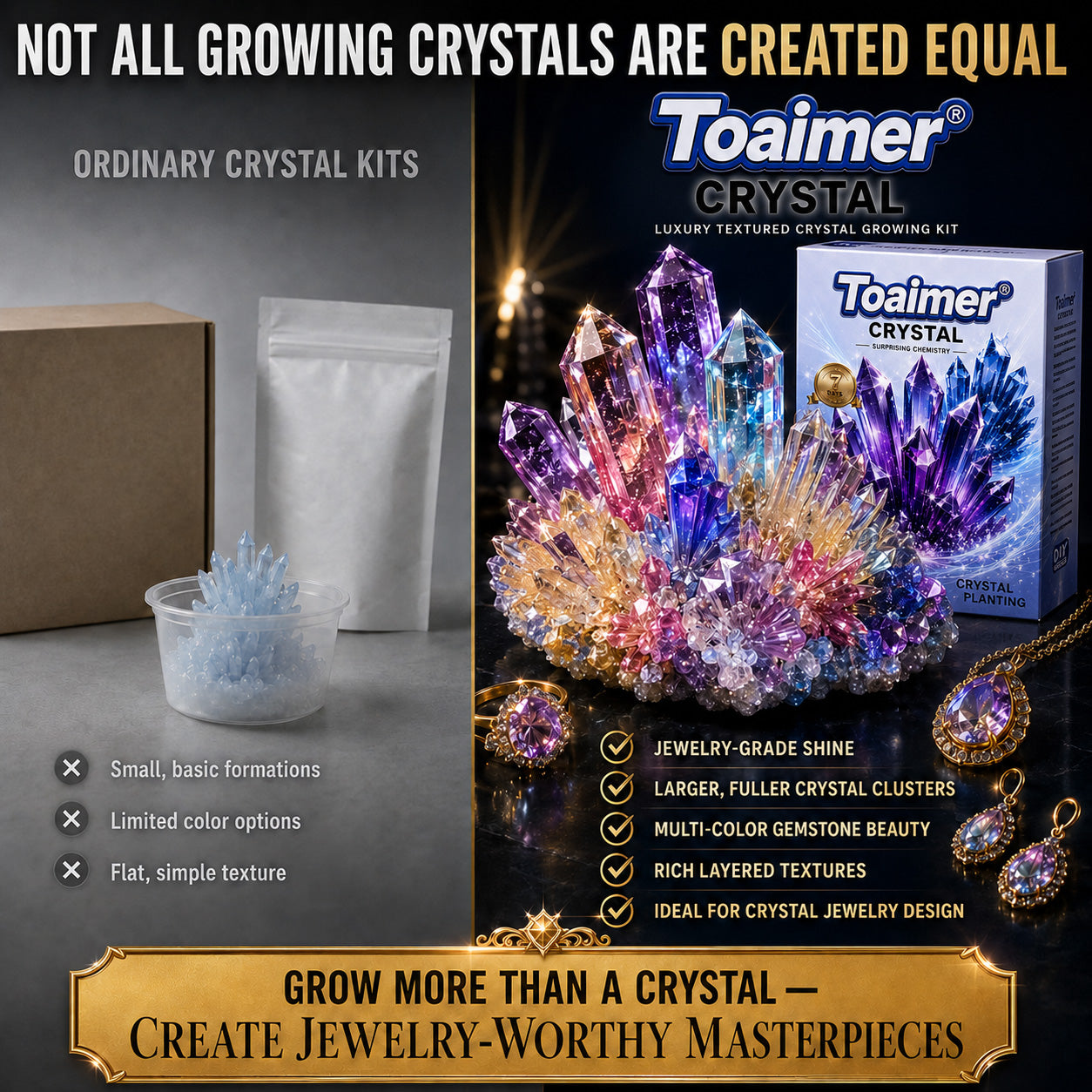 💥Save 50% Today | Toaimer® CrystalGenesis — Grow Your Own Luxury Crystal Jewelry💎