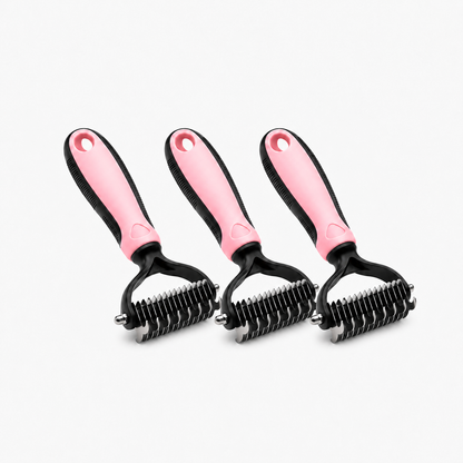 Limited-Time Offer | 🐶🐱Billhol® Double-Sided Pet Grooming Comb – Gentle Detangling & Shedding Tool for Dogs & Cats