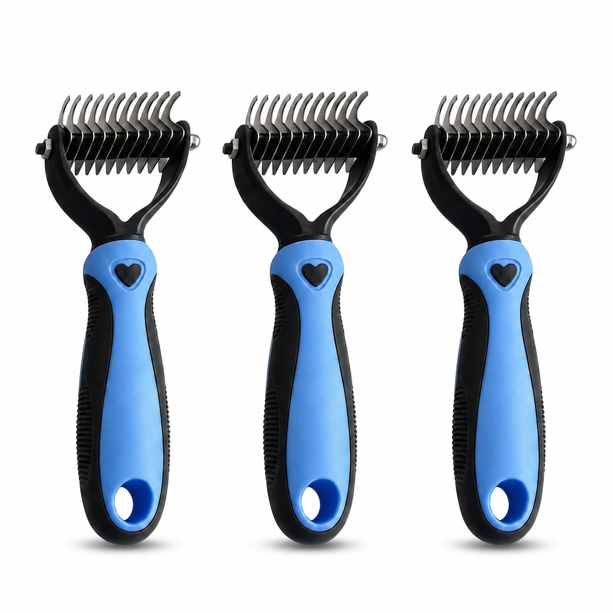 Limited-Time Offer | 🐶🐱Billhol® Double-Sided Pet Grooming Comb – Gentle Detangling & Shedding Tool for Dogs & Cats