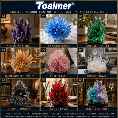 💥Save 50% Today | Toaimer® CrystalGenesis — Grow Your Own Luxury Crystal Jewelry💎