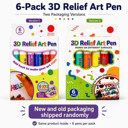 Save 50% by ordering today丨🎨IEY® 3D Relief Art Pen – Turn Flat Drawings Into Touchable 3D Art