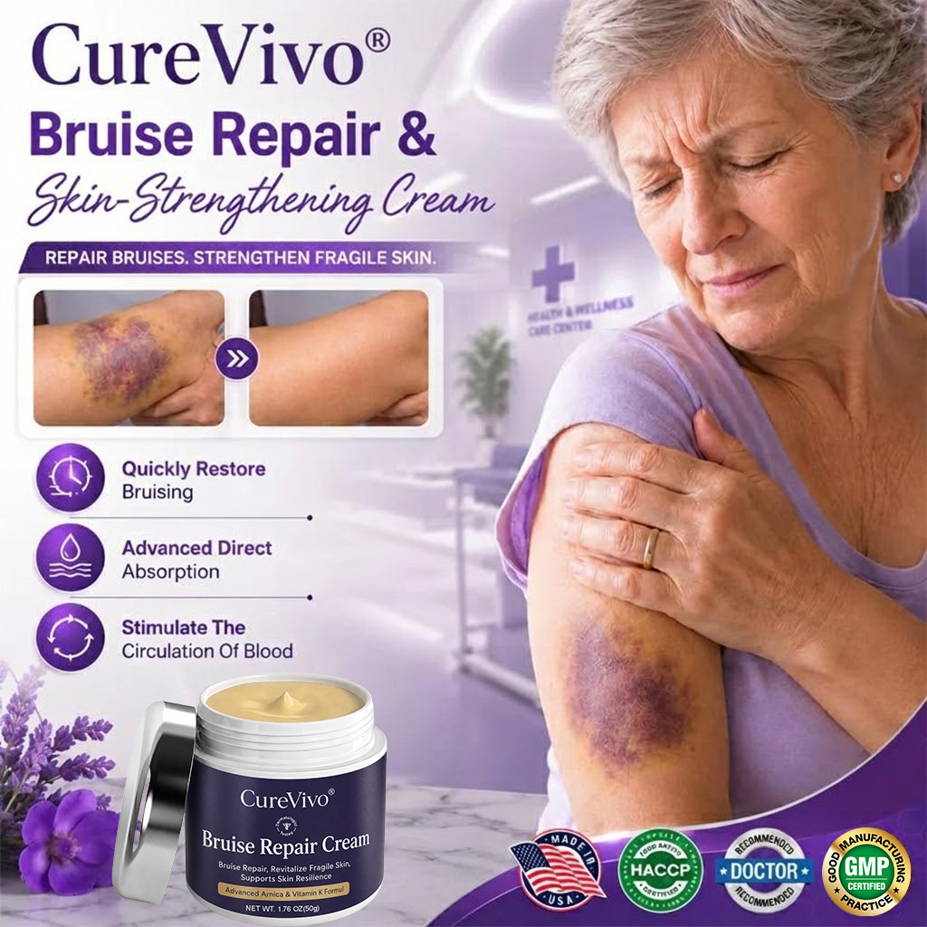 💥100K+ SOLD💕- CureVivo®  Bruise Repair & Skin Strengthening Cream