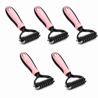 Limited-Time Offer | 🐶🐱Billhol® Double-Sided Pet Grooming Comb – Gentle Detangling & Shedding Tool for Dogs & Cats