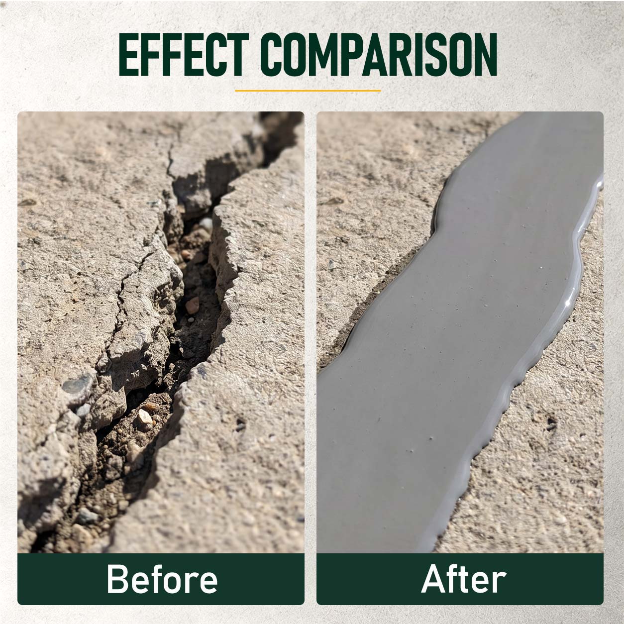 🔥 50% OFF | SVOZK® Waterproof Concrete Crack Filler & Sealant 🛠️
