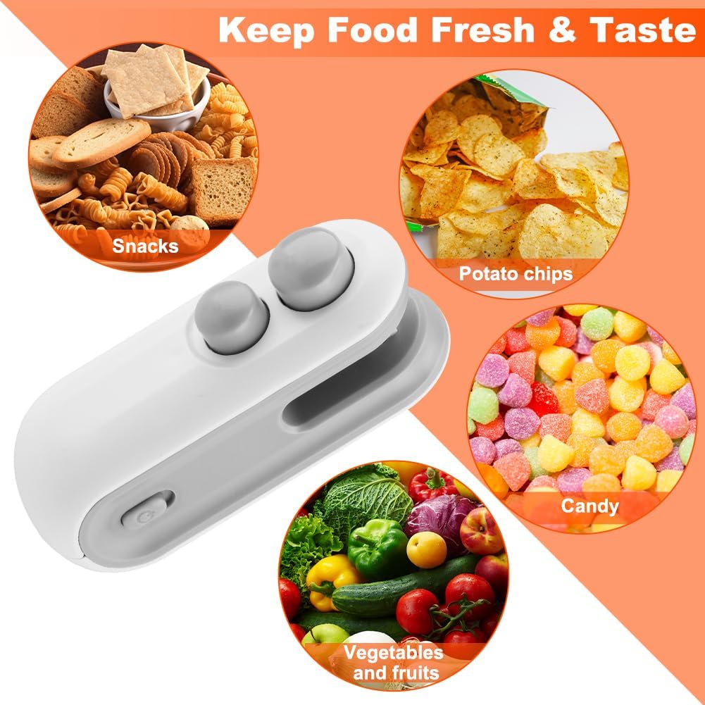 Today's Final Offer — Last Day! | 👉Billhol ® Mini Vacuum Sealer: Ideal for food storage—keeps snacks, meat, and fruit fresh for longer, preventing waste and spoilage.