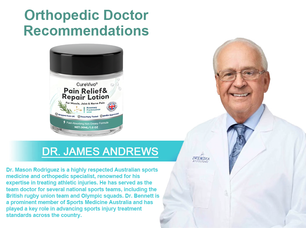 [New Year Special Offer] CureVivo® Pain Relief& Repair Lotion👩‍⚕️For Muscle, Joint & Nerve Pain