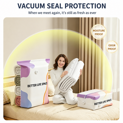 LAST DAY BUY 2 GET 1 FREE!!🍀SVOZK® No-Pump 3D Vacuum Storage Bags Ultimate All-in-One Organizer for Clothes, Toys, Books, Stuffed Animals & Absolutely Everything!
