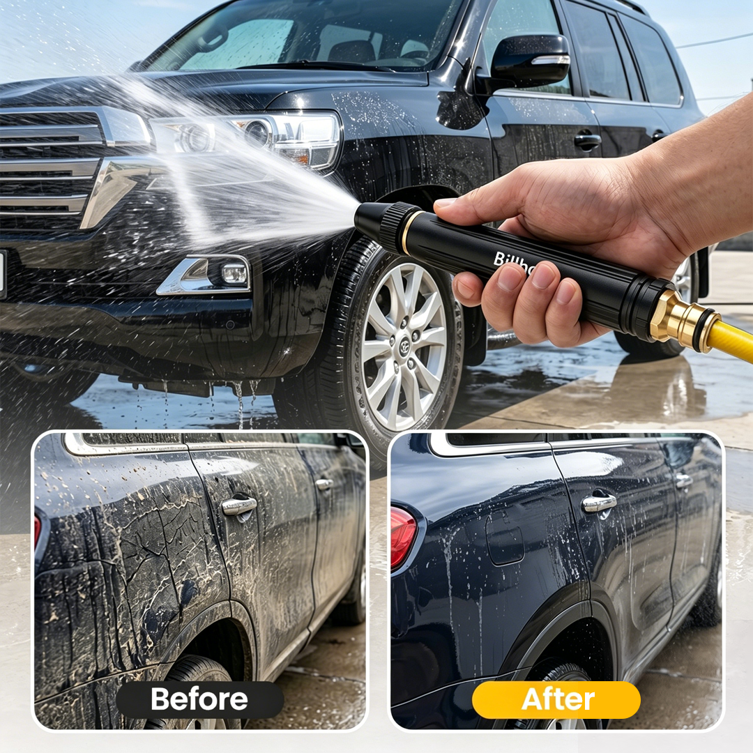 💥50% Off — Last Day丨Billhol® 🏆Home high-pressure car wash water gun , a must-have for watering plants and vegetables, and car washing.👍💦