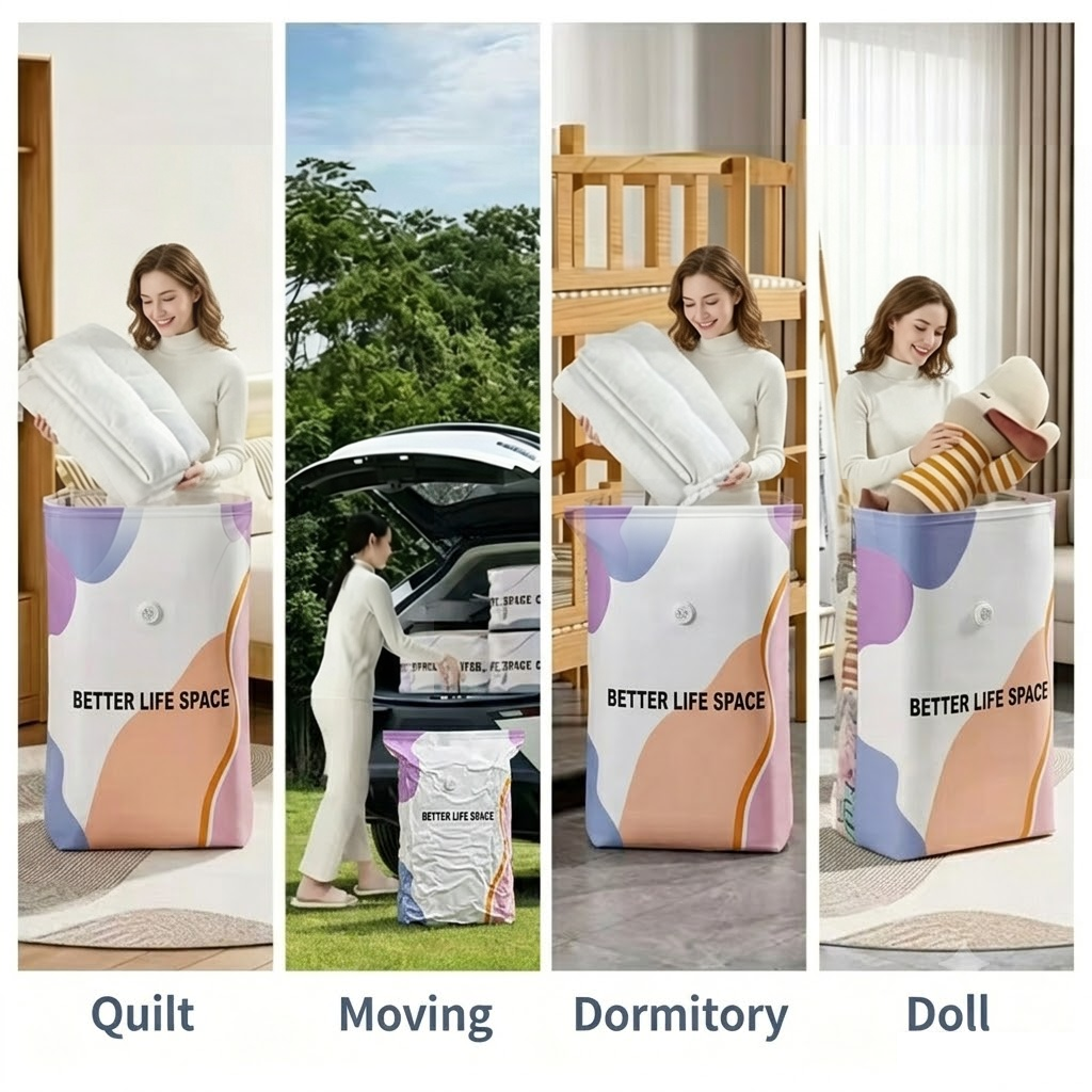 🚚Last day: 78% off丨FREE SVOZK® No-Pump 3D Vacuum Storage Bags