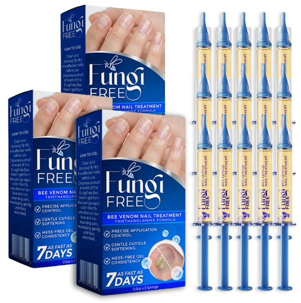 🇬🇧 CareBreeze® Fungi Free Bee Venom Nail Treatment 🐝