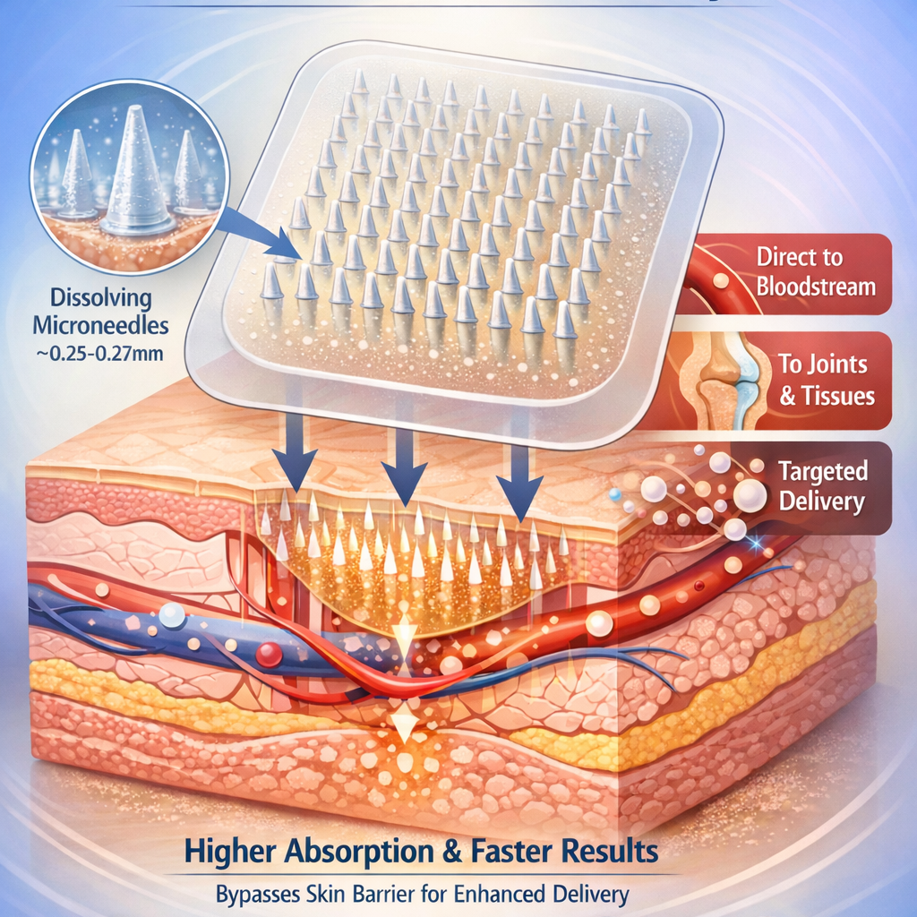 Healrize® 🛒4-in-1 Vein & Joint Nano Microneedle Advanced Therapy Patch🔥Instant Relief, Long-Term Results