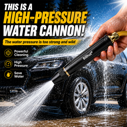 Enjoy 50% OFF for adding the second one丨Billhol® 🏆Home high-pressure car wash water gun , a must-have for watering plants and vegetables, and car washing