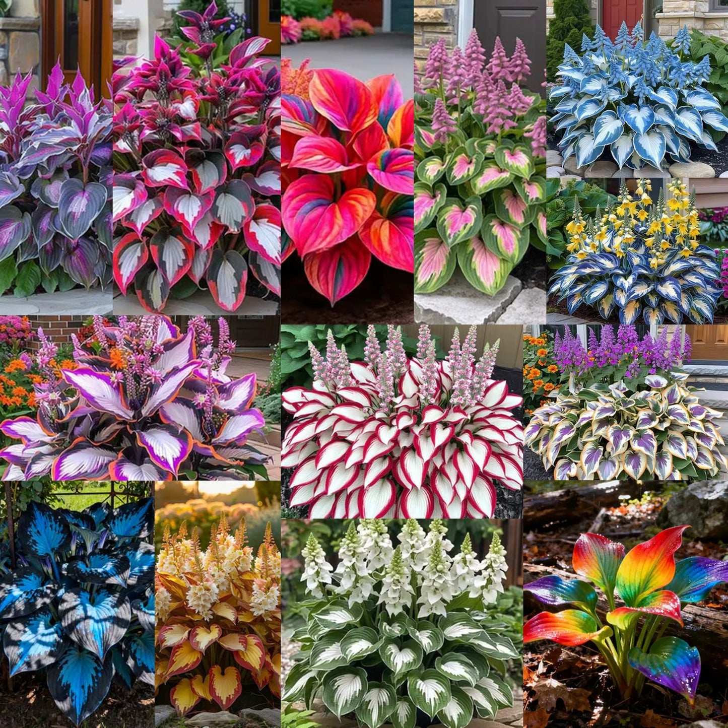 SVOZK® Premium Rare Hosta Seeds💖🔥1 Pack-100 Seeds"The Queen of the Shade Garden" - Freshly Packed, High Germination, Exotic Varieties