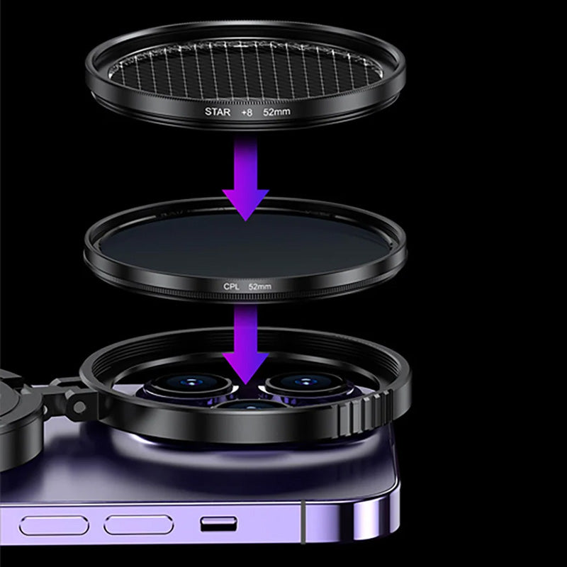 50% OFF NOW! 🔮 SVOZK® 2-in-1 Magnetic CPL & Star Filter Lens – Reduces Glare, Adds Starburst Effects & Easy Magnetic Attachment ✨