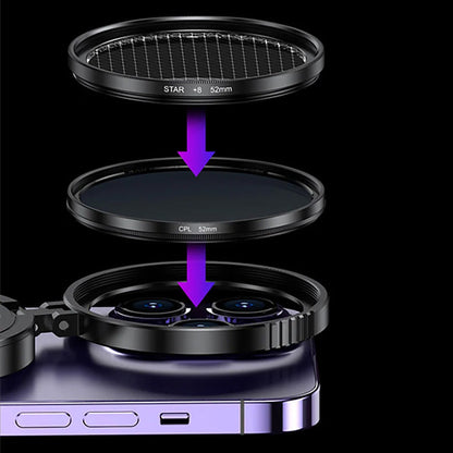 50% OFF NOW! 🔮 SVOZK® 2-in-1 Magnetic CPL & Star Filter Lens – Reduces Glare, Adds Starburst Effects & Easy Magnetic Attachment ✨